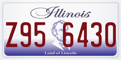 IL license plate Z956430