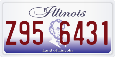 IL license plate Z956431