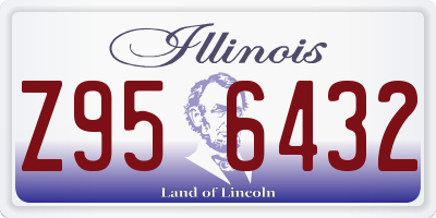 IL license plate Z956432