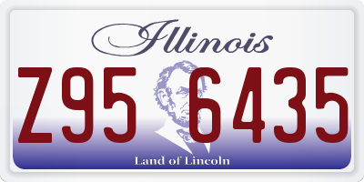 IL license plate Z956435