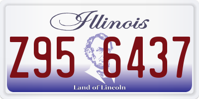 IL license plate Z956437