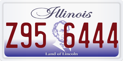 IL license plate Z956444