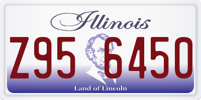 IL license plate Z956450