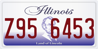 IL license plate Z956453