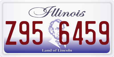 IL license plate Z956459