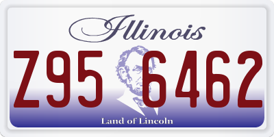 IL license plate Z956462