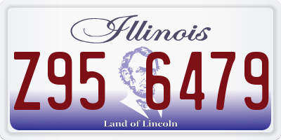 IL license plate Z956479