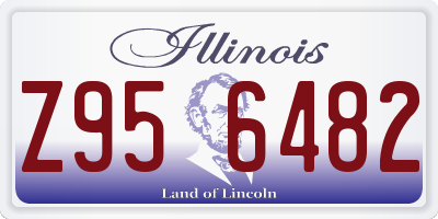 IL license plate Z956482