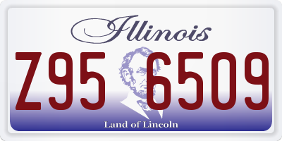 IL license plate Z956509