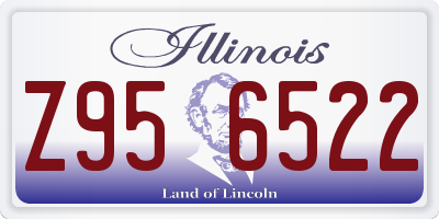 IL license plate Z956522