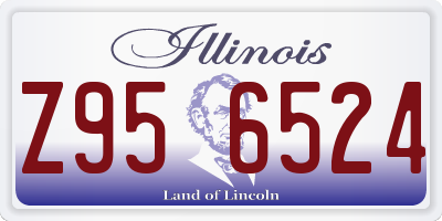 IL license plate Z956524