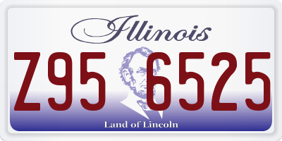 IL license plate Z956525