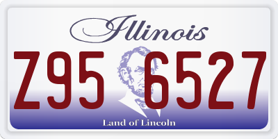IL license plate Z956527