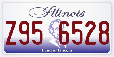 IL license plate Z956528