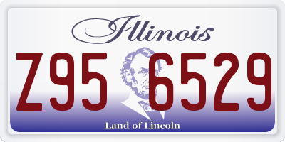 IL license plate Z956529