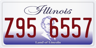 IL license plate Z956557