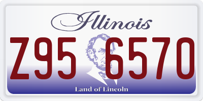 IL license plate Z956570
