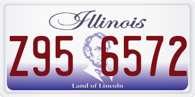 IL license plate Z956572