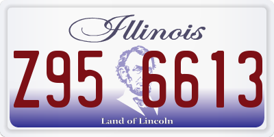 IL license plate Z956613