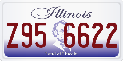 IL license plate Z956622