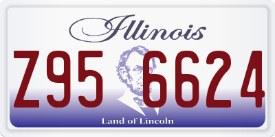 IL license plate Z956624