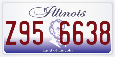IL license plate Z956638
