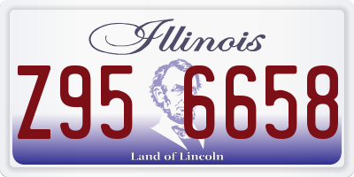 IL license plate Z956658