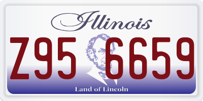 IL license plate Z956659