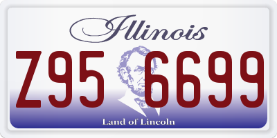 IL license plate Z956699