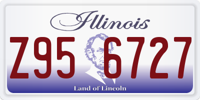 IL license plate Z956727