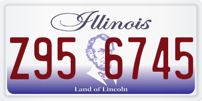 IL license plate Z956745