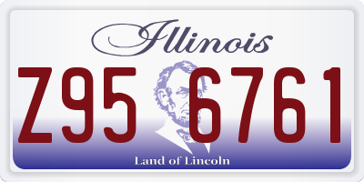 IL license plate Z956761