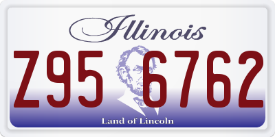 IL license plate Z956762