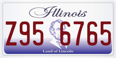 IL license plate Z956765