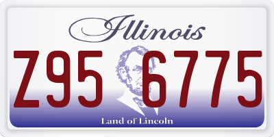 IL license plate Z956775
