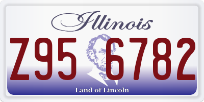 IL license plate Z956782