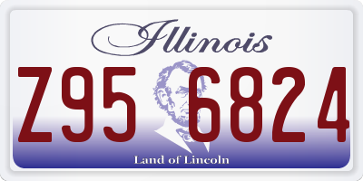 IL license plate Z956824