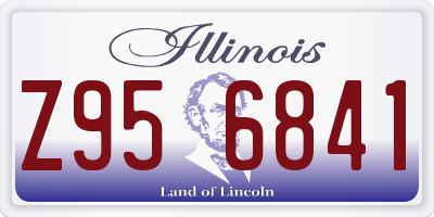 IL license plate Z956841