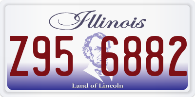 IL license plate Z956882