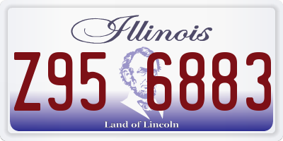 IL license plate Z956883