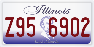 IL license plate Z956902