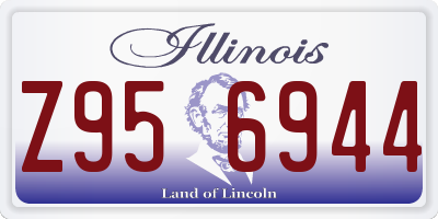 IL license plate Z956944