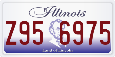 IL license plate Z956975