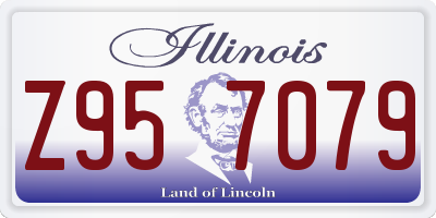 IL license plate Z957079