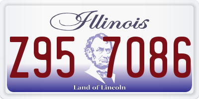 IL license plate Z957086