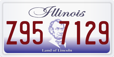 IL license plate Z957129