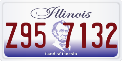IL license plate Z957132