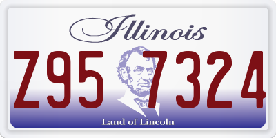 IL license plate Z957324