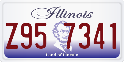 IL license plate Z957341