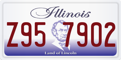 IL license plate Z957902